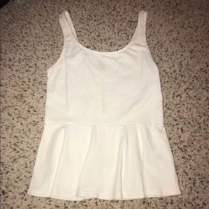 Peplum Tank Top